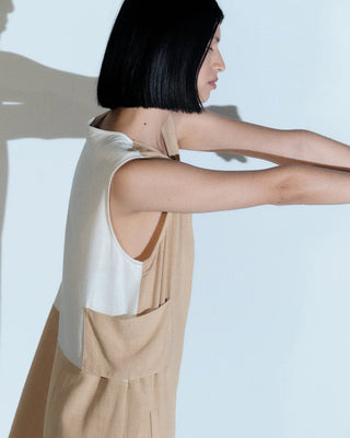 EVA DRESS NUDE - Maison OrientVEPLENMaison OrientClothing