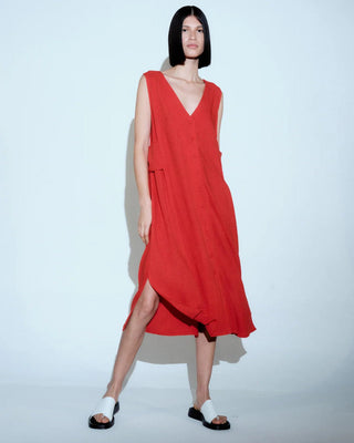 EVA DRESS RED - Maison OrientVEPLENMaison OrientClothing