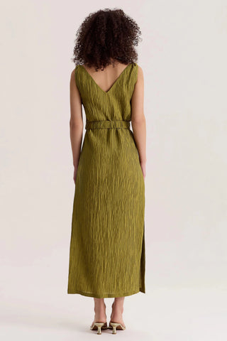 Evia Dress Olive - Maison OrientALARÁMaison OrientClothing