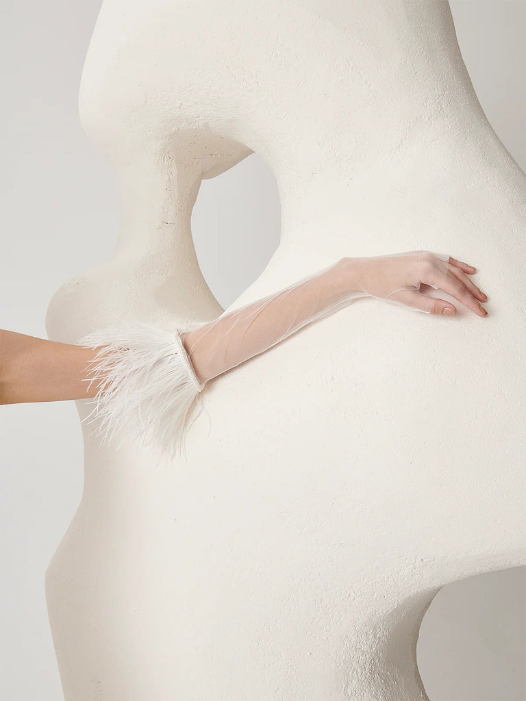 FEATHER GLOVES - Maison OrientGAIOSMaison OrientGloves
