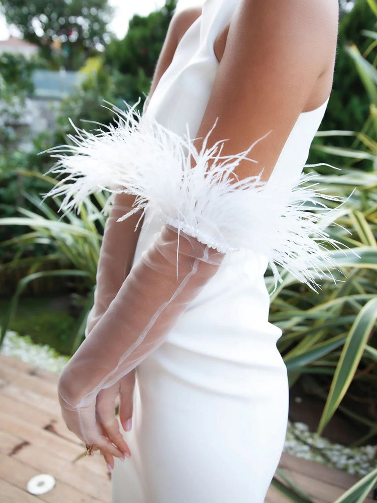 FEATHER GLOVES - Maison OrientGAIOSMaison OrientGloves