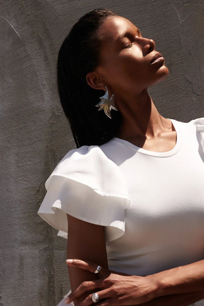 FLAME SILVER EARRINGS - Maison OrientBodhitaMaison OrientJewelry