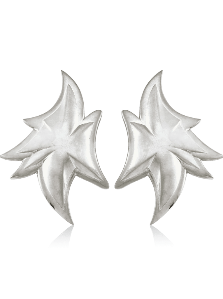 FLAME SILVER EARRINGS - Maison OrientBodhitaMaison OrientJewelry