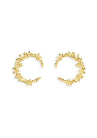 Floral Crescent Earring - Maison OrientNe NepalMaison OrientJewelry