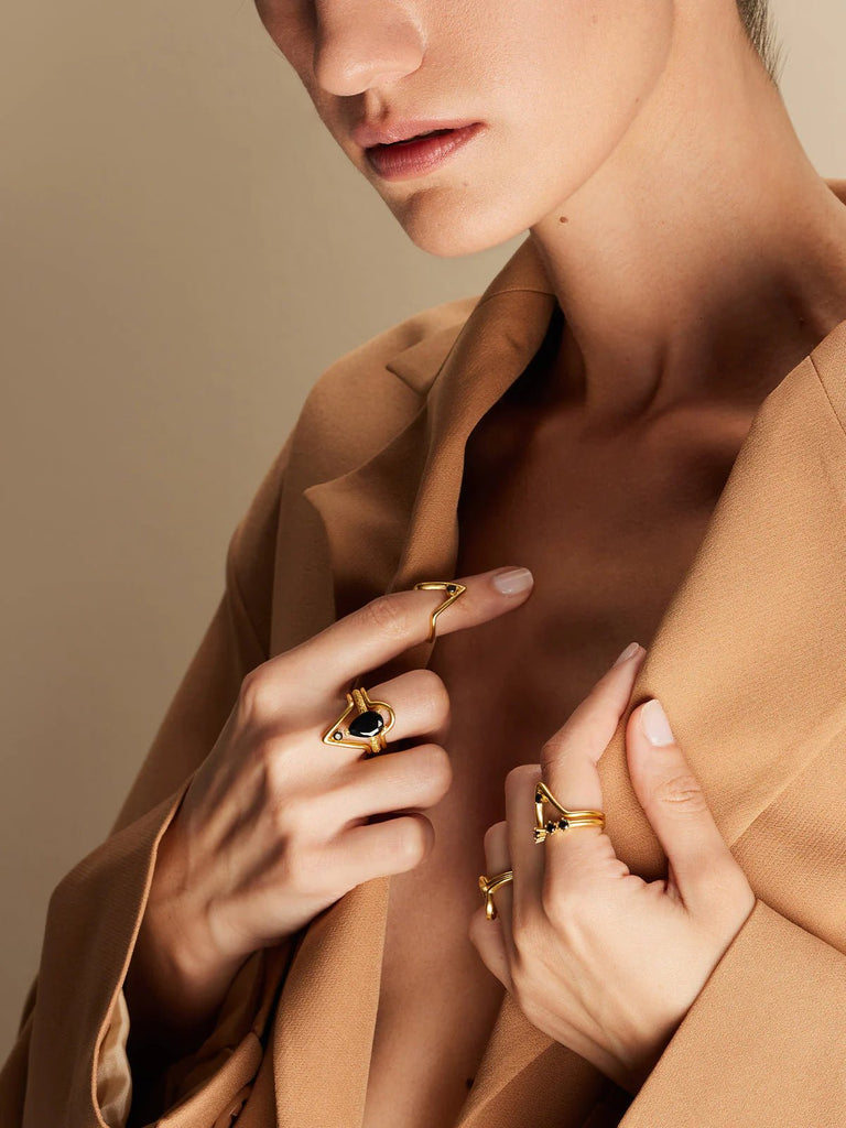 GAIA BLACK TRIO - Maison OrientBodhitaMaison OrientJewelry