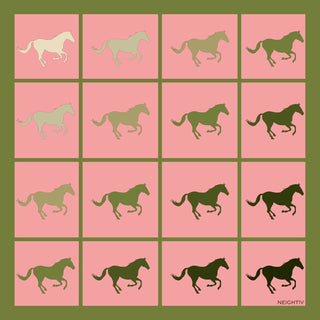 Galloping Hoofbeats Large Scarf - Maison OrientNeightivMaison OrientScarves