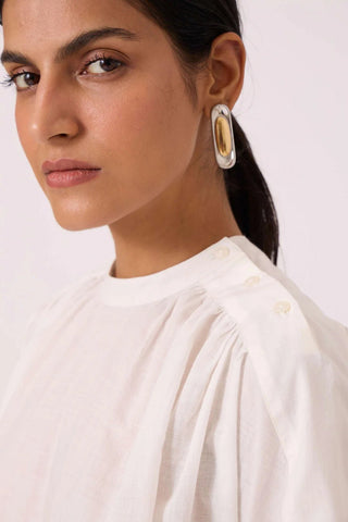 Garcia Handwoven Embroidered Top - Maison OrientThe Summer HouseMaison OrientShirts & Tops