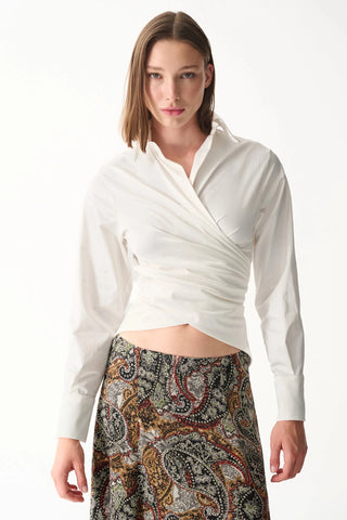 GINA SHIRT / WHITE - Maison OrientNAIAMaison OrientClothing