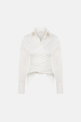 GINA SHIRT / WHITE - Maison OrientNAIAMaison OrientClothing