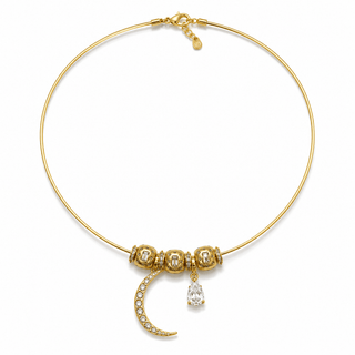 Gold Choker with Multiple Charms - Maison OrientRomy CollectionMaison OrientNecklace