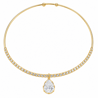 Gold Choker with Pear Shape Charm - Maison OrientRomy CollectionMaison OrientNecklace