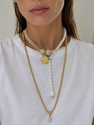 Gold Coin Charm Choker - Maison OrientRomy CollectionMaison OrientNecklace