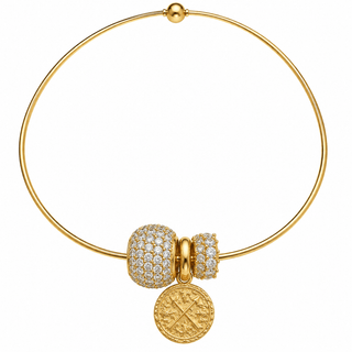 Gold Coin Charm Choker - Maison OrientRomy CollectionMaison OrientNecklace