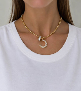 Gold Horseshoe Necklace - Maison OrientRomy CollectionMaison OrientNecklace