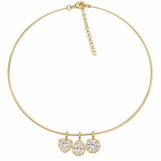 Gold Three Charm Choker - Maison OrientRomy CollectionMaison OrientNecklace