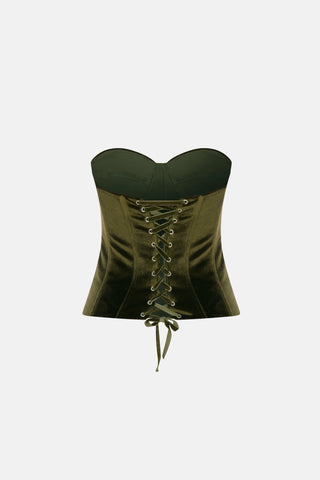 GRACE TOP / GREEN VELVET - Maison OrientNAIAMaison OrientClothing