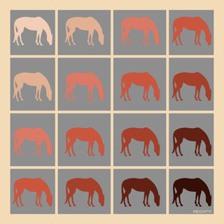 Grazing Symmetry Small Scarf - Maison OrientNeightivMaison OrientScarves