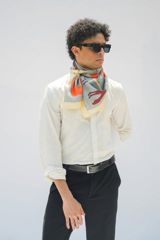 Grazing Symmetry Small Scarf - Maison OrientNeightivMaison OrientScarves