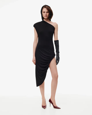 HALF HOODED DRESS - Maison OrientKris MaranMaison OrientClothing