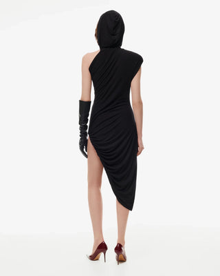 HALF HOODED DRESS - Maison OrientKris MaranMaison OrientClothing