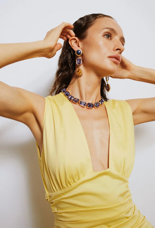 Halicarnassus Lapis Earrings - Maison OrientNinonMaison OrientJewelry