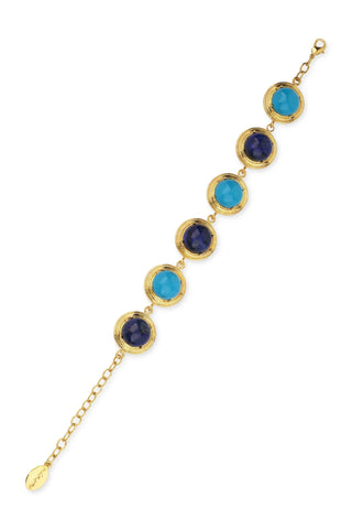Halicarnassus Lapis Turquoise Bracelet - Maison OrientNinonMaison OrientJewelry