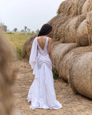 Handwoven Khadi Dhoti Dress