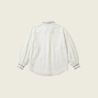 Handwoven Khadi Dhoti Cotton Shirt - Maison OrientSZABO SIHAGMaison OrientShirts & Tops