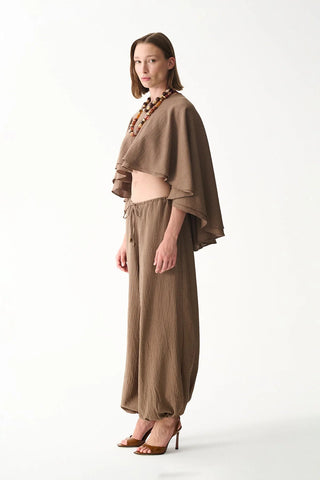 HEAVEN CAPE / BROWN - Maison OrientNAIAMaison OrientClothing