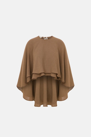 HEAVEN CAPE / BROWN - Maison OrientNAIAMaison OrientClothing