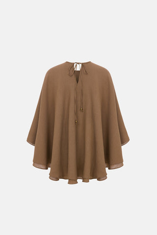 HEAVEN CAPE / BROWN - Maison OrientNAIAMaison OrientClothing
