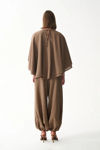 HEAVEN CAPE / BROWN - Maison OrientNAIAMaison OrientClothing