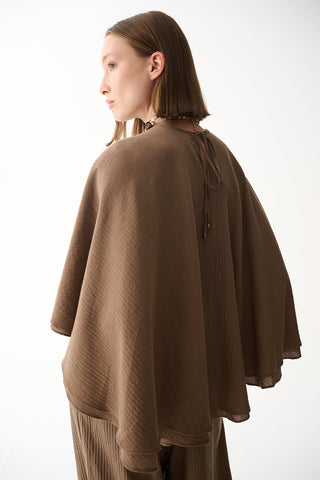 HEAVEN CAPE / BROWN - Maison OrientNAIAMaison OrientClothing