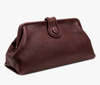 Hedera Burgundy Large Pouch Bag - Maison OrientSerena UziyelMaison OrientBags