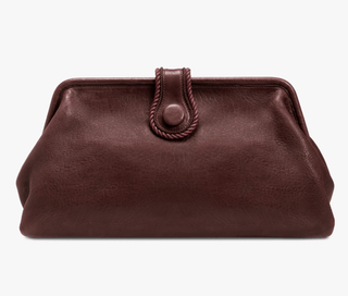 Hedera Burgundy Large Pouch Bag - Maison OrientSerena UziyelMaison OrientBags