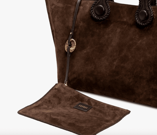 Hedera Large Dark Brown Tote Bag - Maison OrientSerena UziyelMaison OrientBags