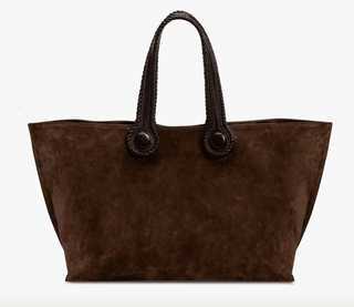 Hedera Large Dark Brown Tote Bag - Maison OrientSerena UziyelMaison OrientBags