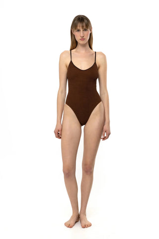 IOLI CHEEKY ONE PIECE CHOCO - Maison OrientSORBET ISLANDMaison OrientWOMEN'S ONE PIECE SUITS