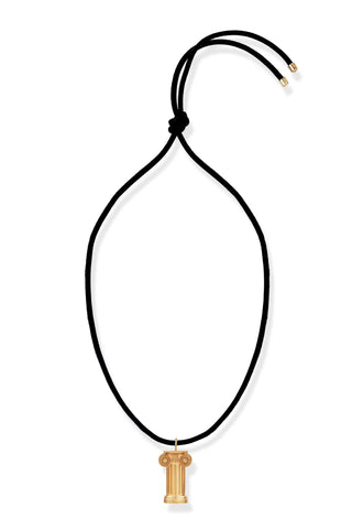 Ionia Charm Leather Necklace - Maison OrientNinonMaison OrientJewelry