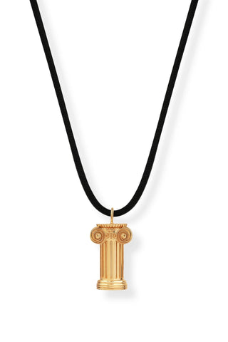 Ionia Charm Leather Necklace - Maison OrientNinonMaison OrientJewelry