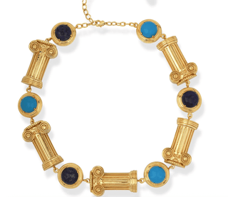 Ionia Turquoise Lapis Necklace - Maison OrientNinonMaison OrientJewelry