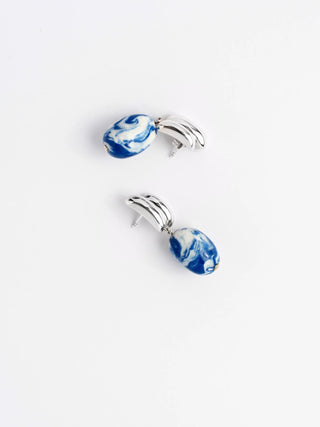 IRIS EARRING BLUE - Maison OrientCopineMaison OrientJewelry