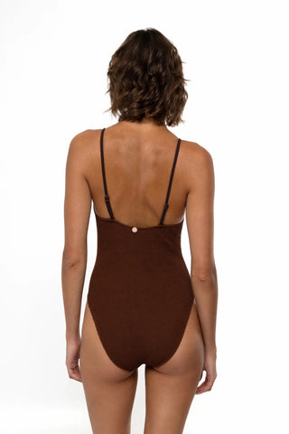 JADE ONE PIECE CHOCO - Maison OrientSORBET ISLANDMaison OrientWOMEN'S ONE PIECE SUITS
