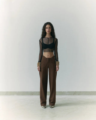 Jalebi Khadi Shawl Wool Trousers - Maison OrientSZABO SIHAGMaison OrientPants