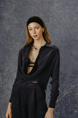 JANE %100 Vegan Silk Shirt - Maison OrientCOMETESMaison OrientClothing