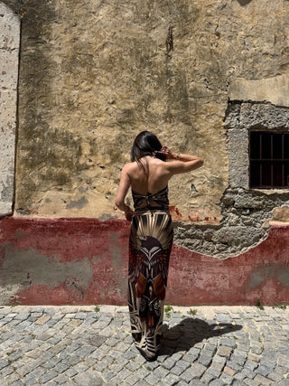 Janus Grey Scarf - Maison OrientWEMAVEMaison OrientScarves