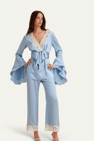 Jayne Pant Blue - Maison OrientScarlett GasqueMaison OrientSleepwear