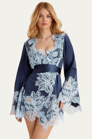 Jayne Robe Navy - Maison OrientScarlett GasqueMaison OrientSleepwear