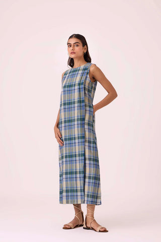 Julia Blue Handwoven Dress - Maison OrientThe Summer HouseMaison OrientDresses