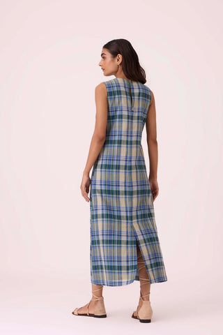 Julia Blue Handwoven Dress - Maison OrientThe Summer HouseMaison OrientDresses
